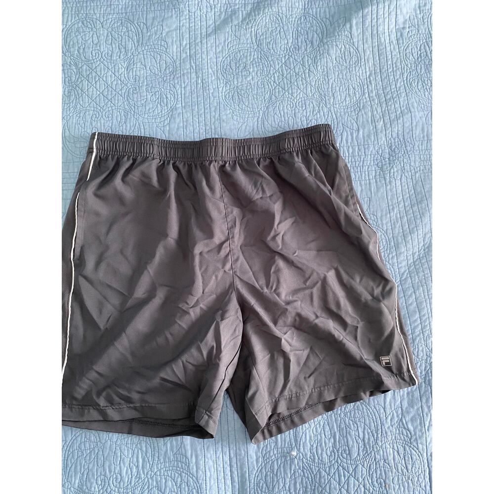 Mens Fila Tennis Shorts Gray Size XL Pre Owned